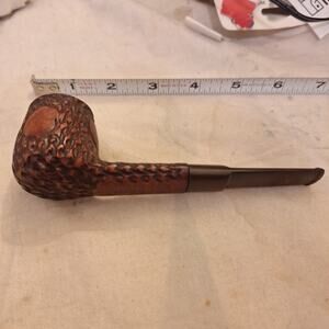 Vintage Italian Meerschaum Lined Briar Tobacco Pipe. Mid Century